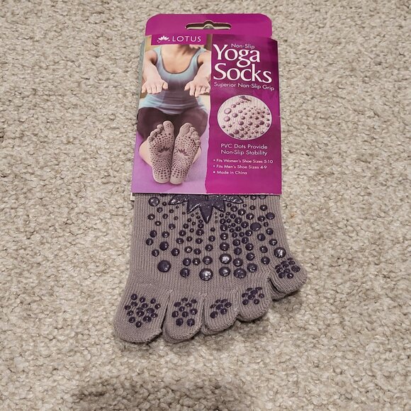 Lotus Yoga Socks - Picture 1 of 3